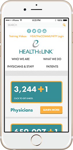 WNY HEALTHeLINK iPhone 6