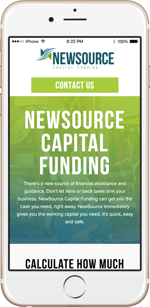 NewSource Capital Funding iPhone