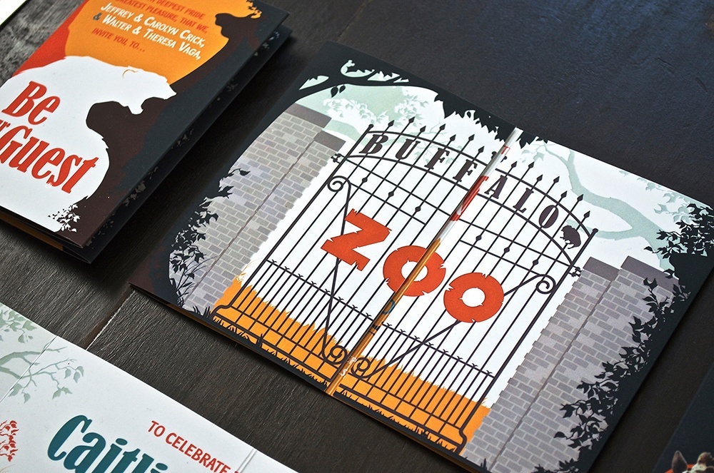 Wedding Invites - Invite Gate Detail